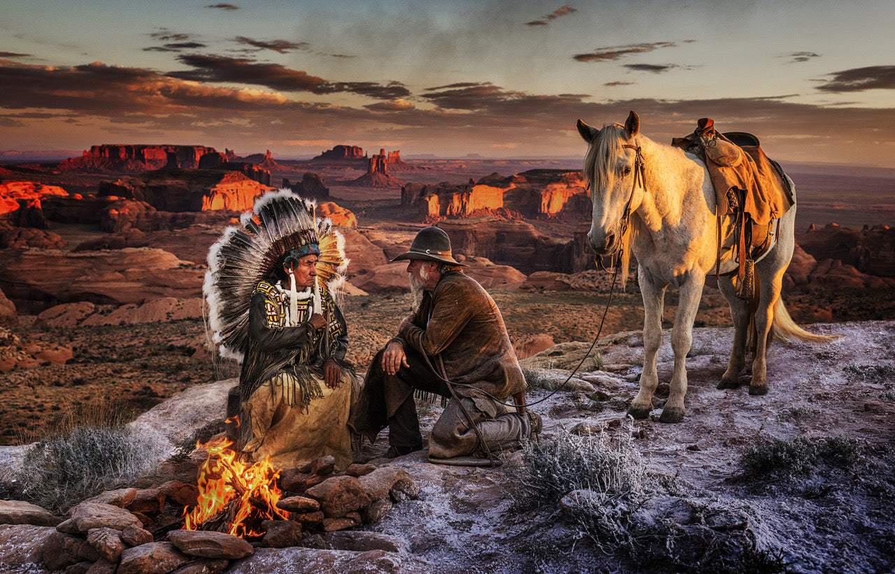 Summit (colour) by David Yarrow, limited edition photography