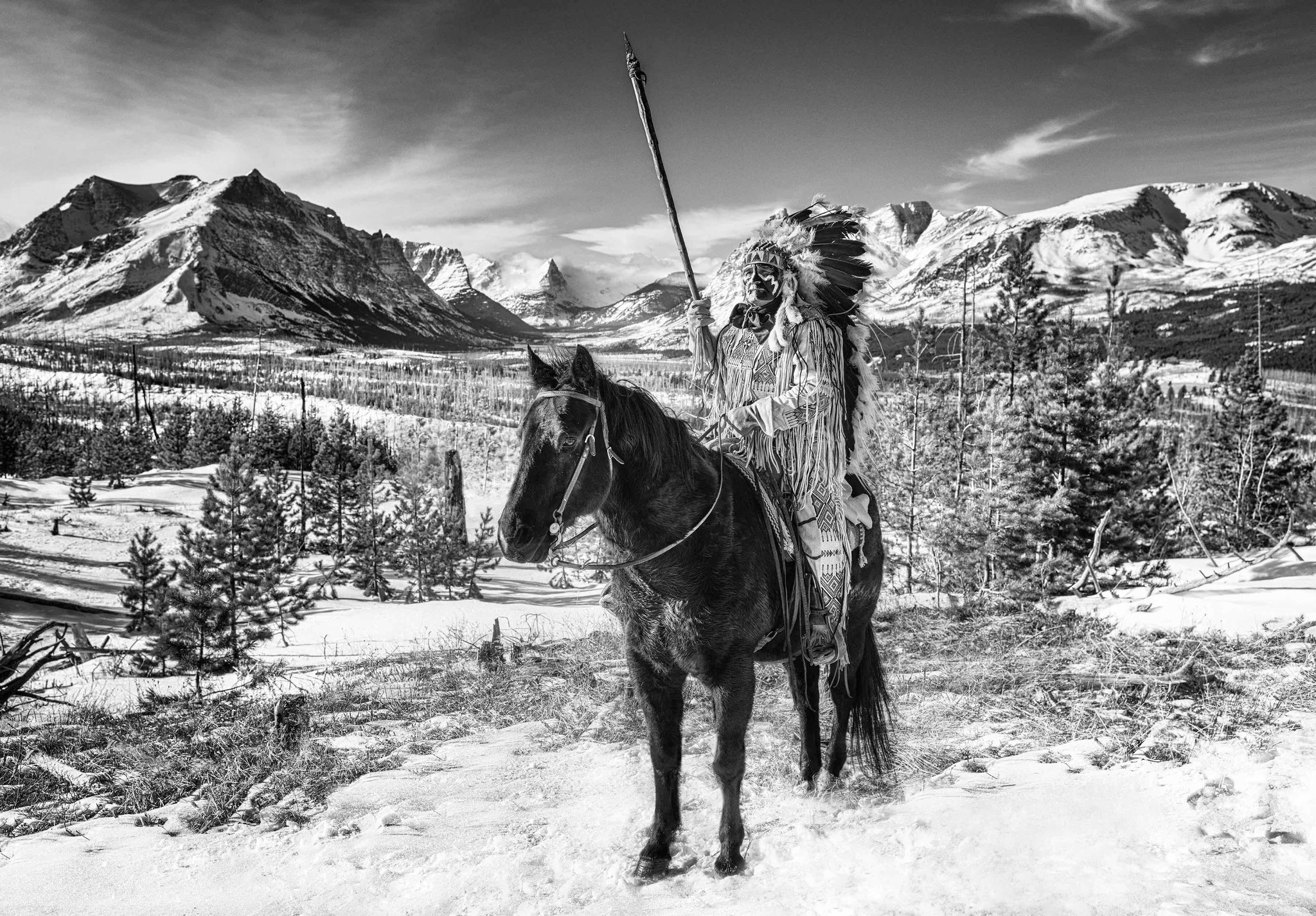 Black Feet Nation by David Yarrow, limited edition photography