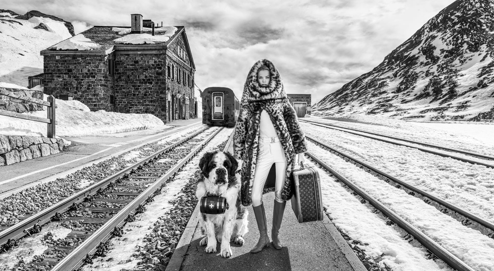 Switzerland, St. Moritz  by David Yarrow, limited edition photography