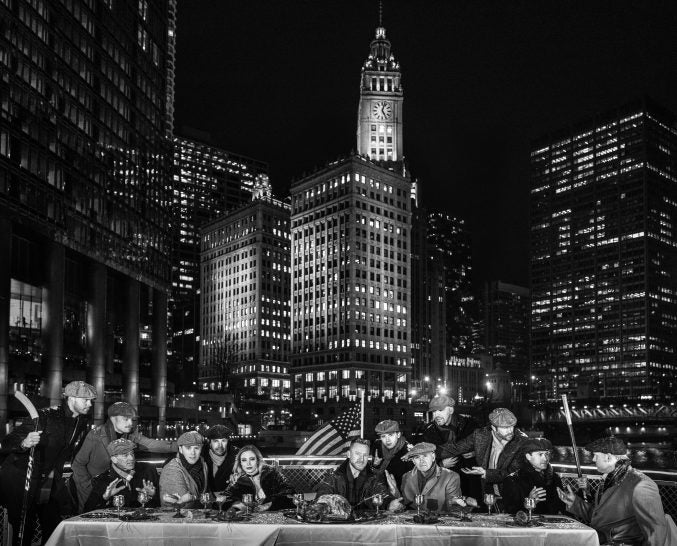Last Supper in Chicago by David Yarrow, limited edition photography