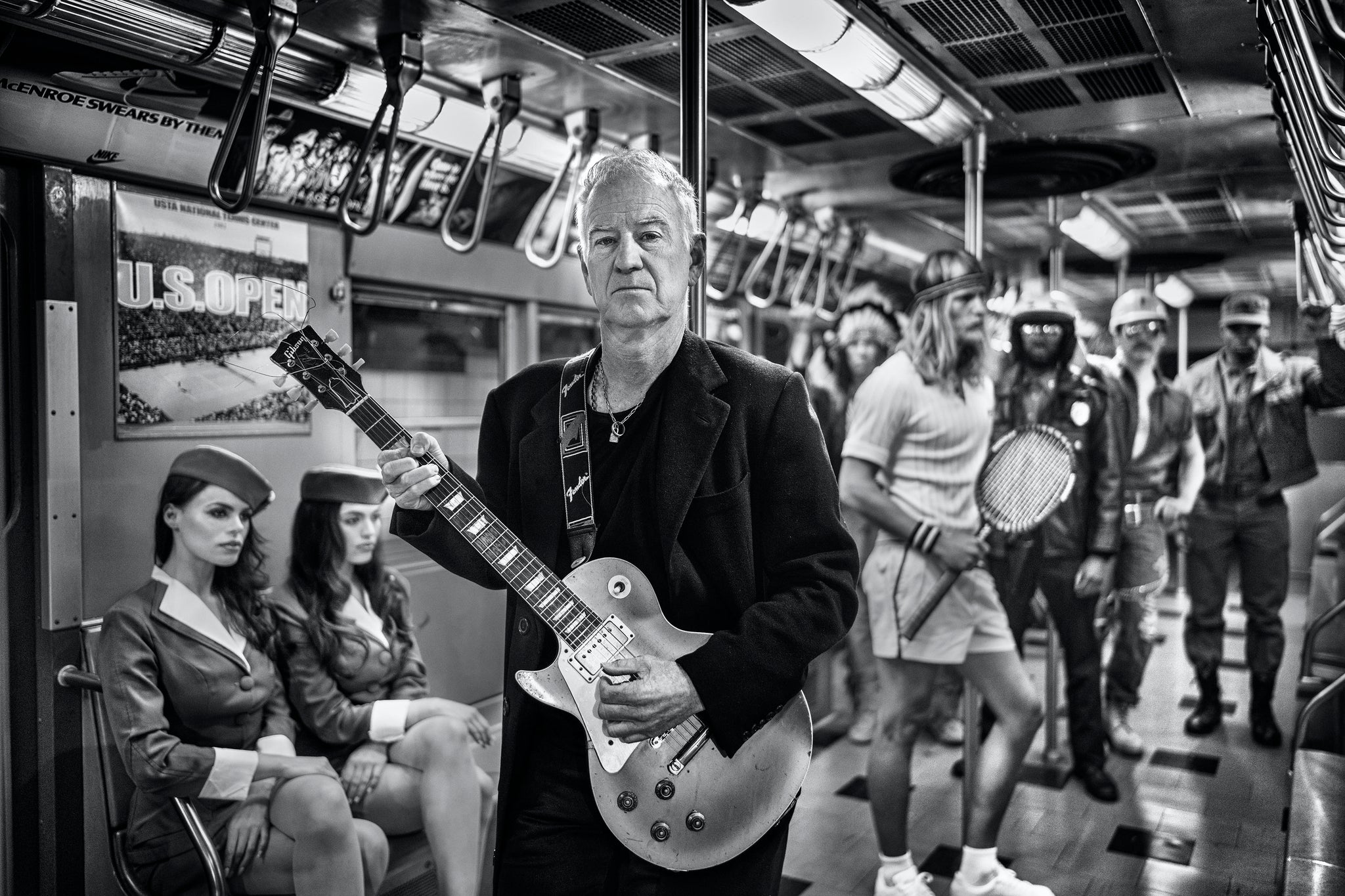 Mcenroe/Borg by David Yarrow, limited edition photography