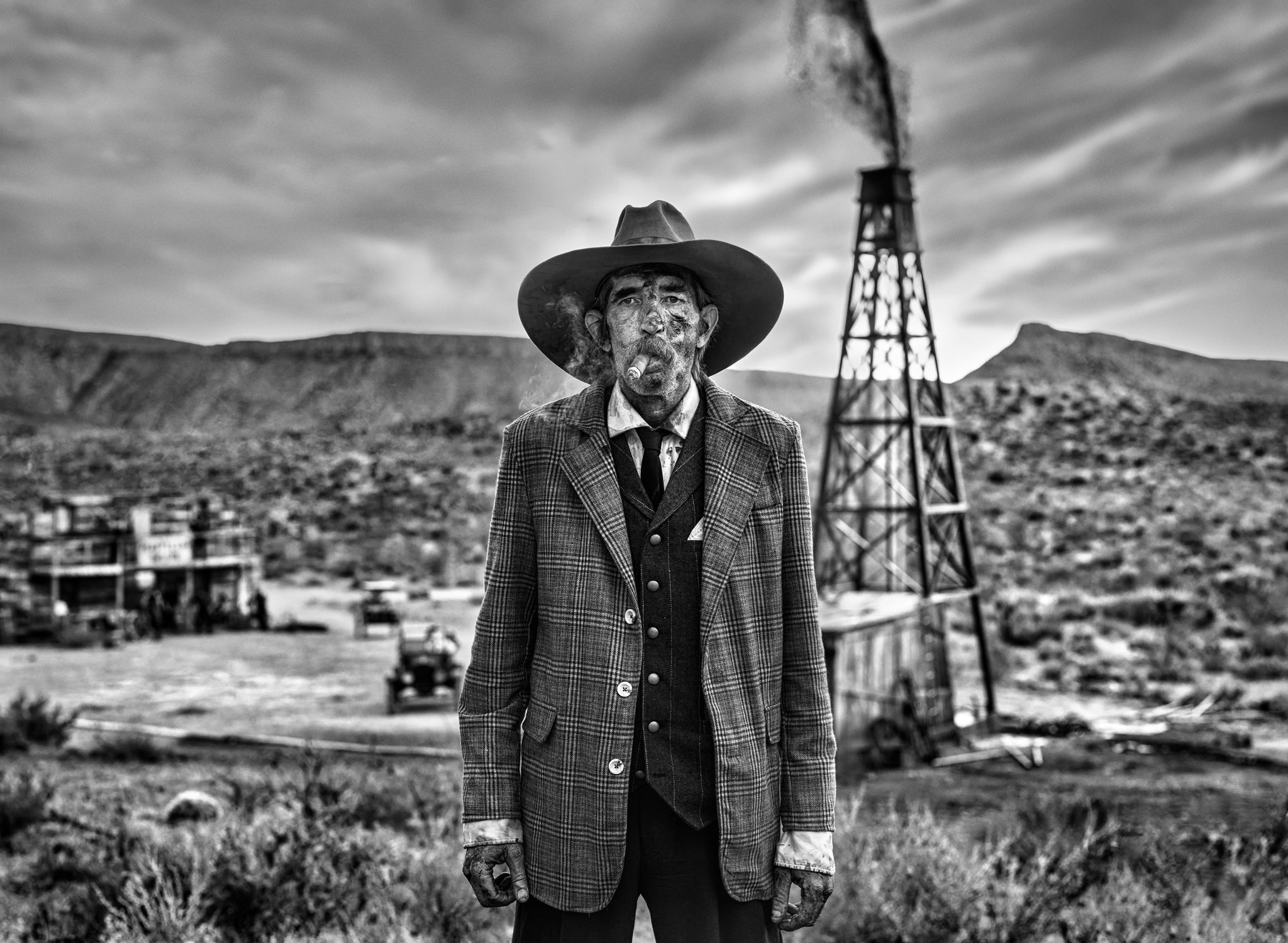 I'm an oil man by David Yarrow, limited edition photography