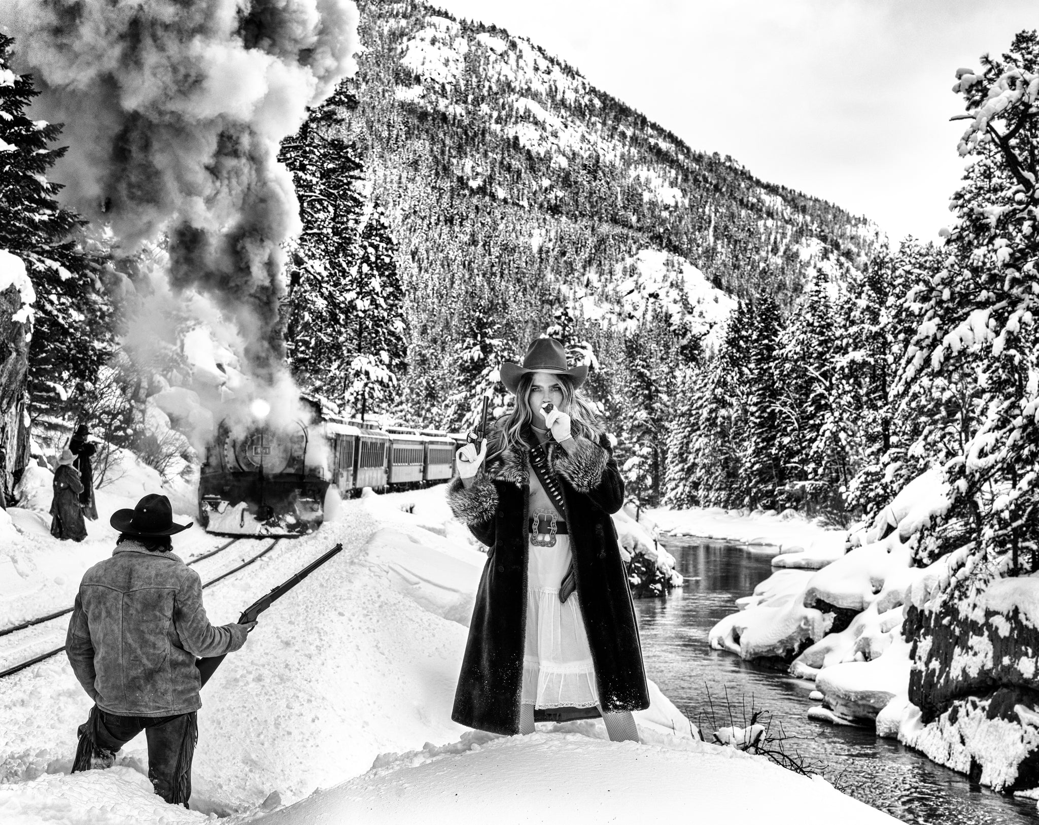 Cara and the Robbers by David Yarrow, limited edition photography
