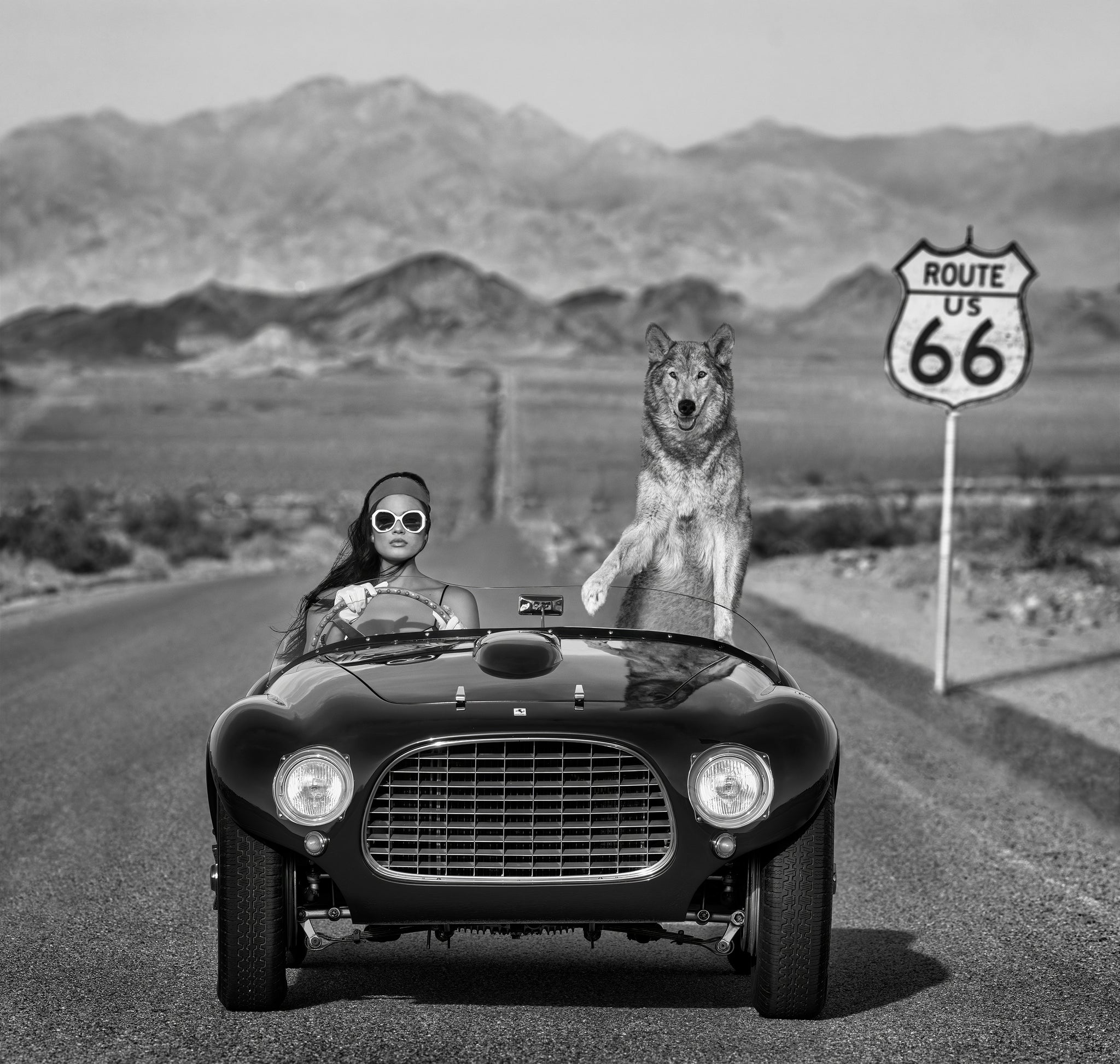 Ferrari II by David Yarrow, limited edition photography