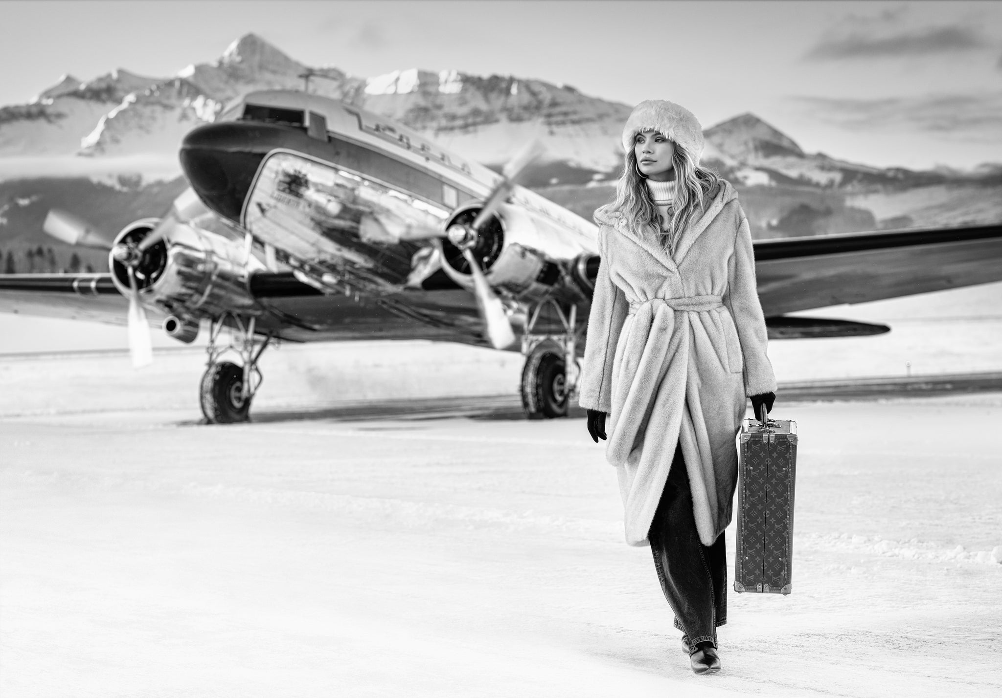 Winter Wonderland by David Yarrow, limited edition photography