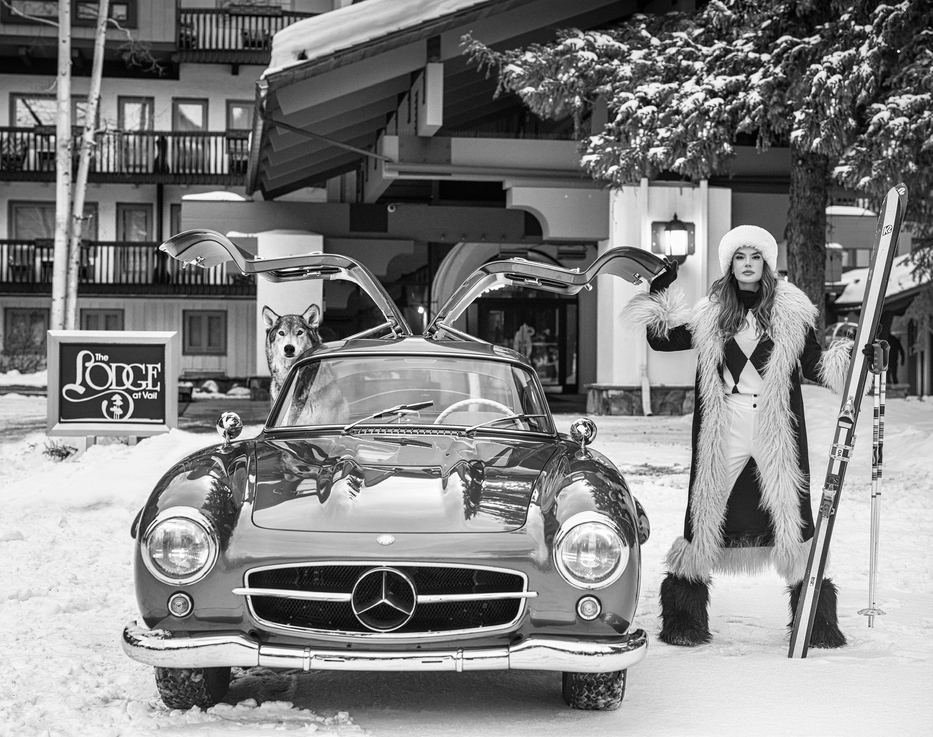 The Lodge at Vail by David Yarrow, limited edition photography