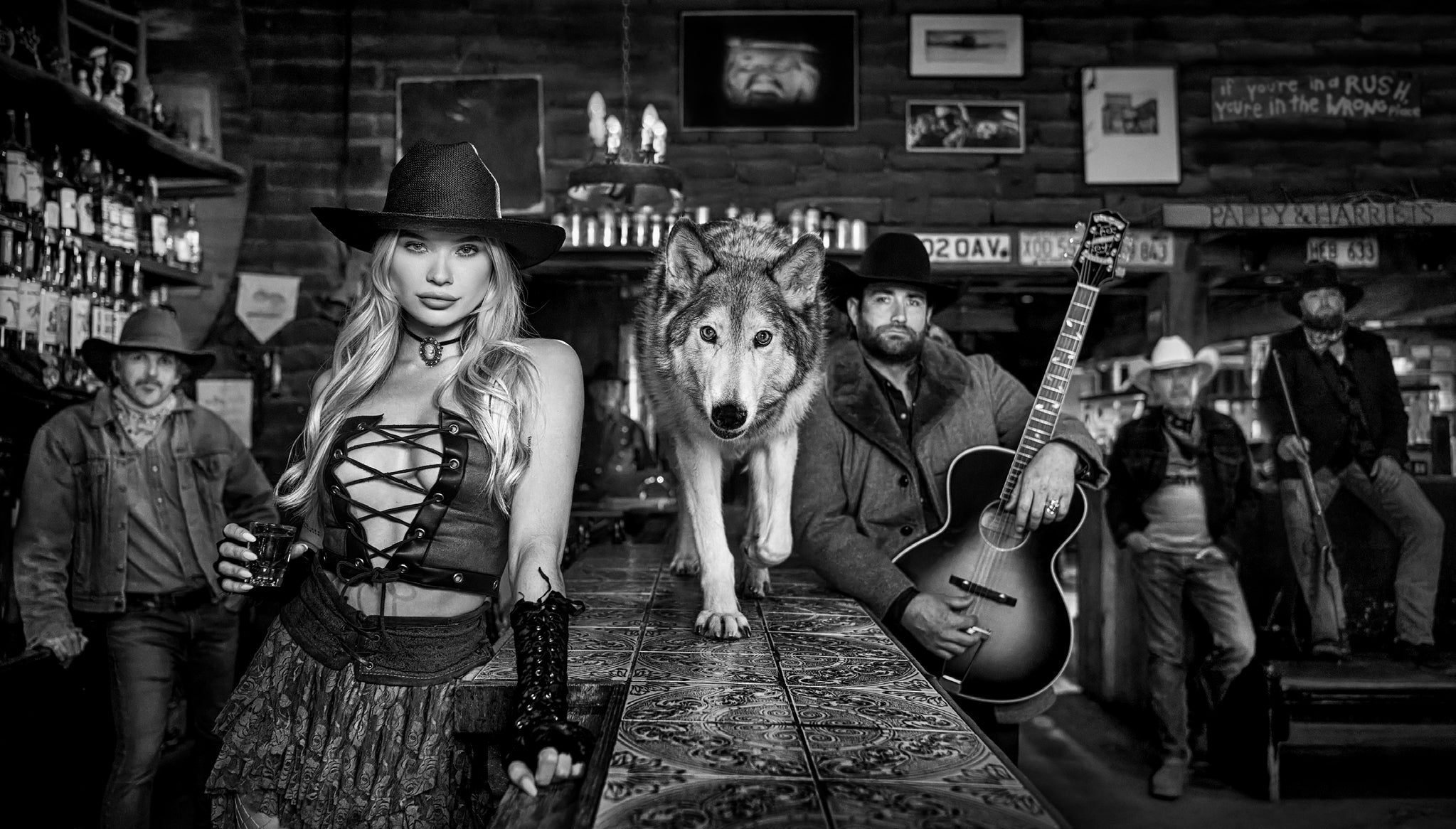 Pappy and Harriet's by David Yarrow, limited edition photography