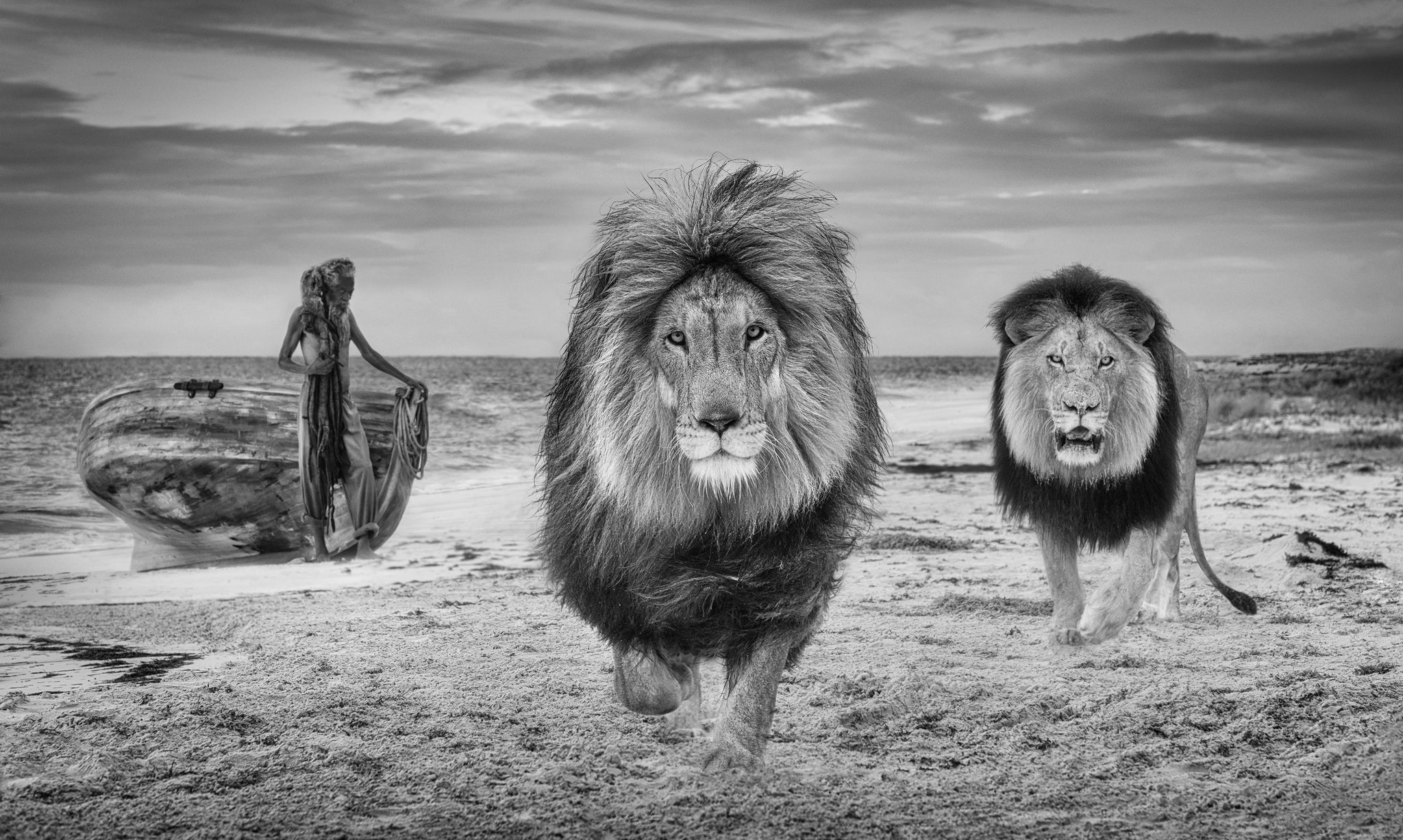 The Old Man and the Sea by David Yarrow, limited edition photography