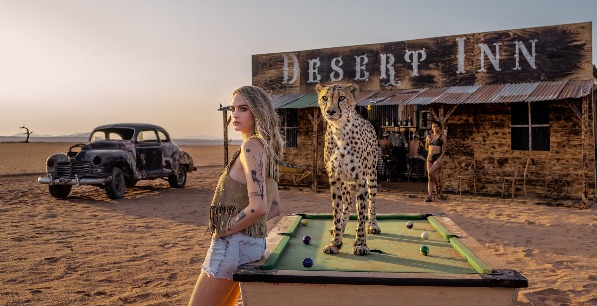 Rack 'Em Up (colour) by David Yarrow, limited edition photography