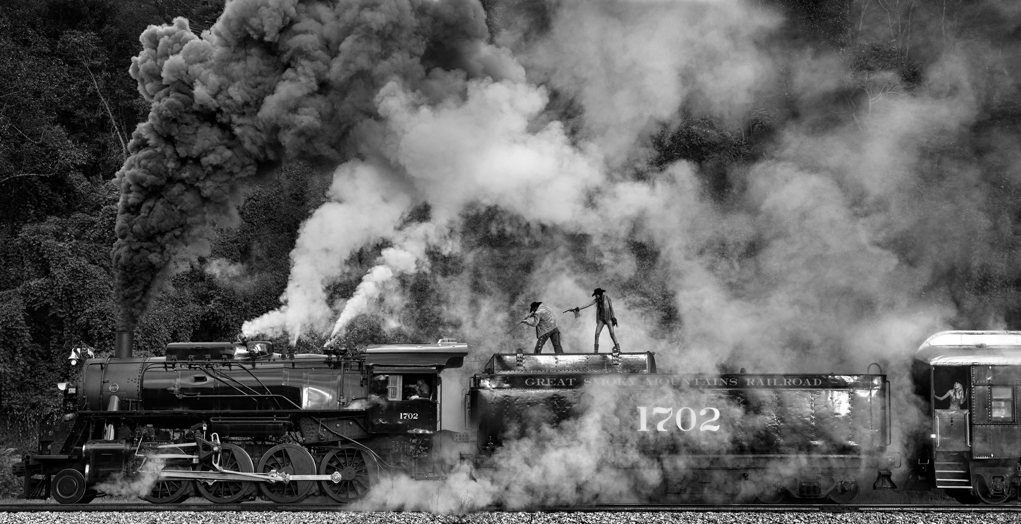 Stop That Train by David Yarrow, limited edition photography