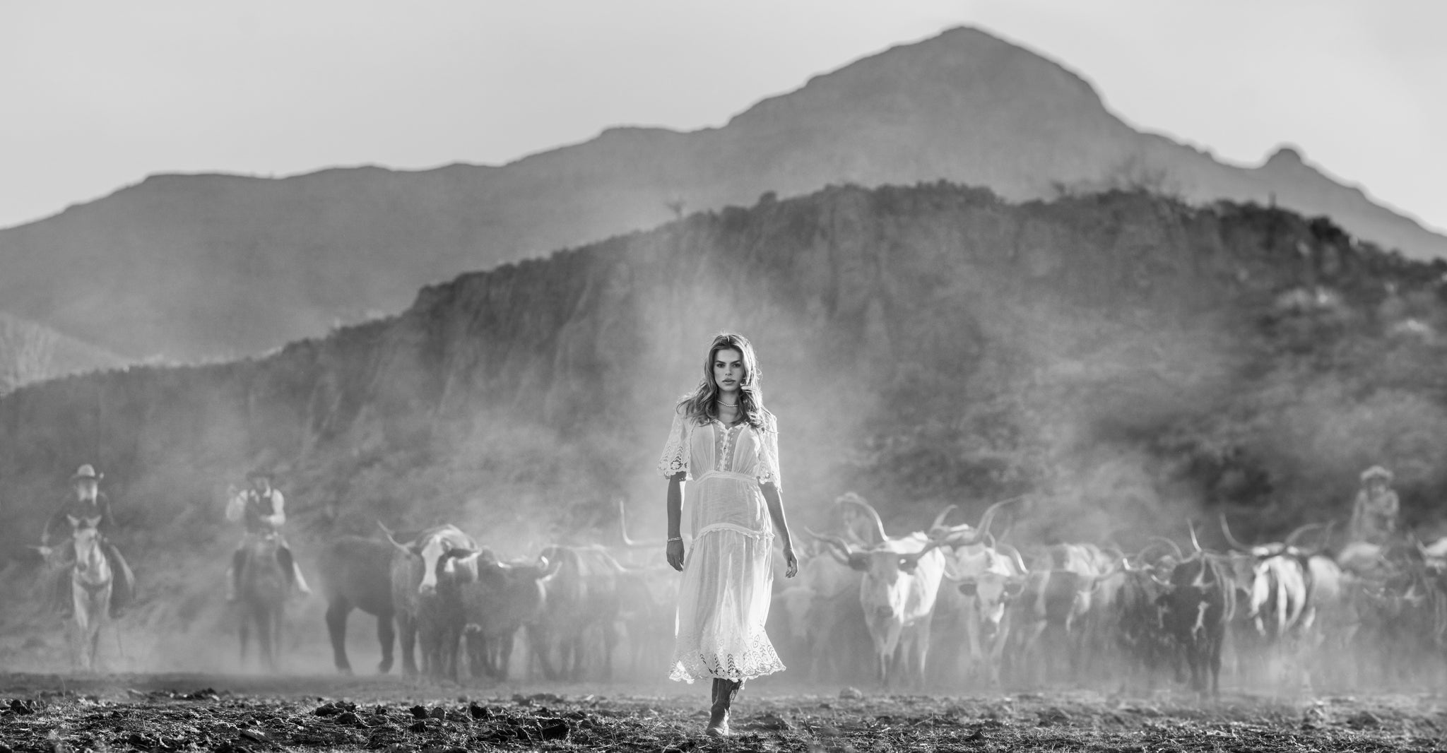 Cowgirl by David Yarrow, limited edition photography