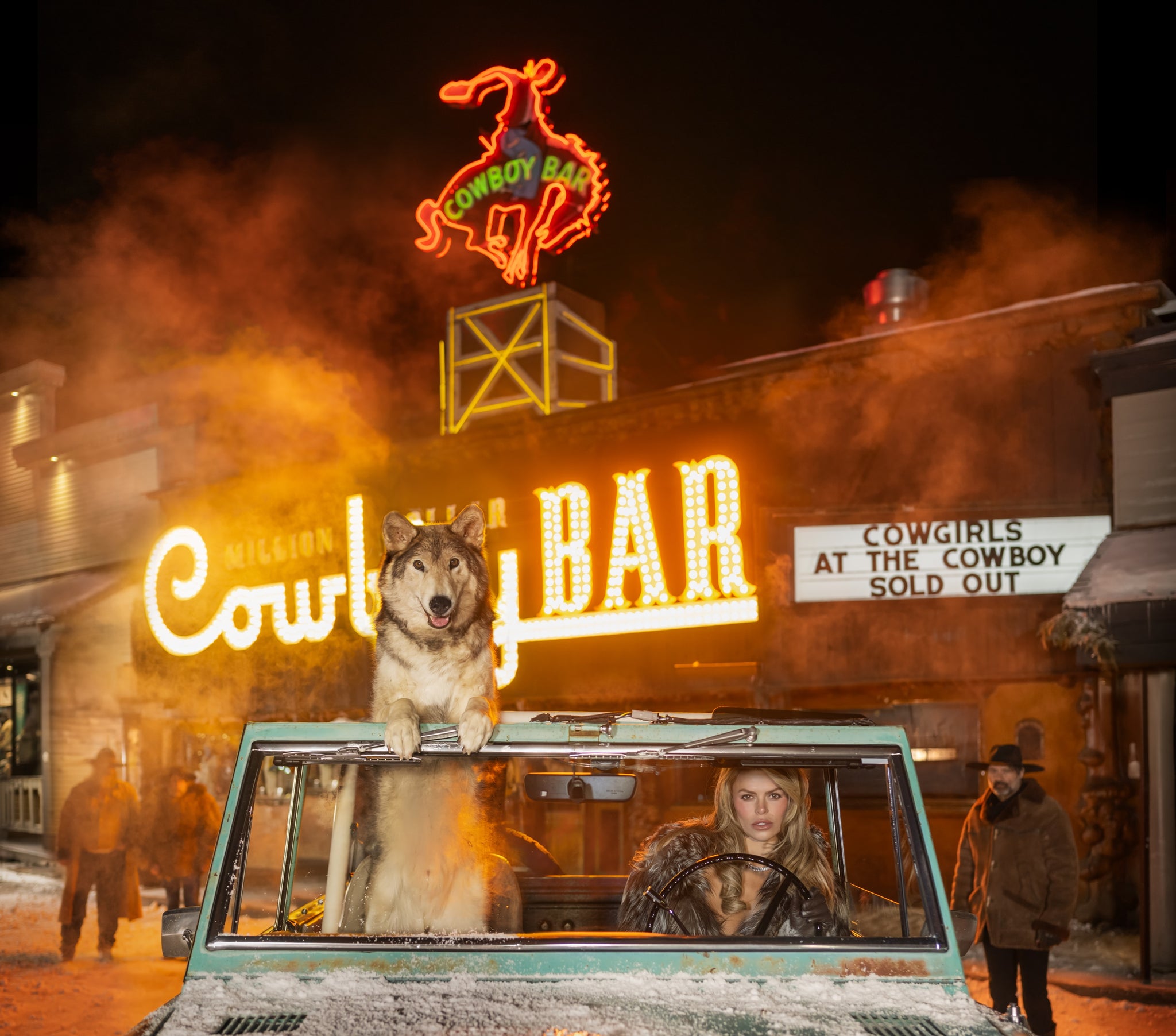 The Million Dollar Cowboy Bar (Colour) by David Yarrow, limited edition photography