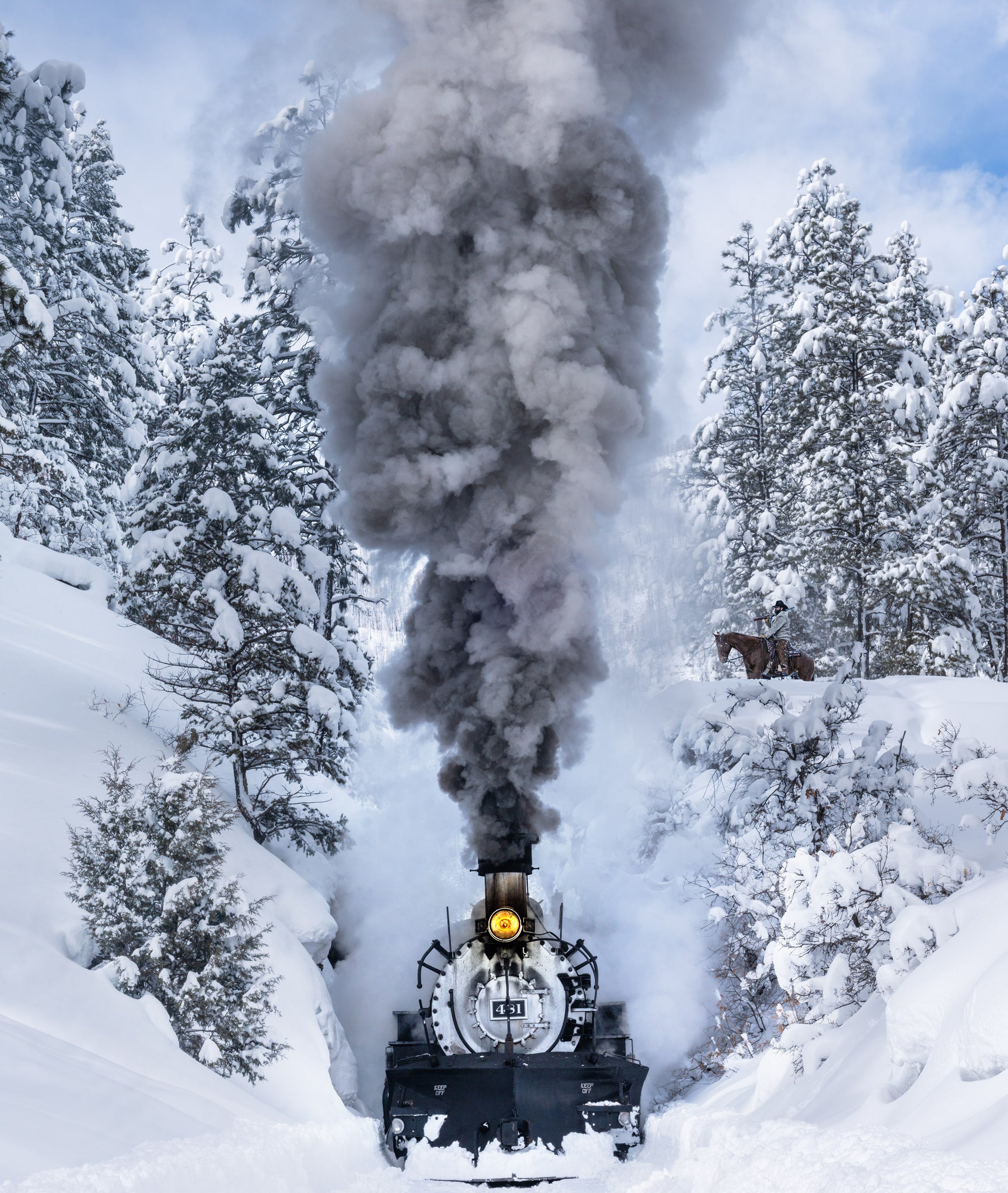 Parts Unknown III (Colour) by David Yarrow, limited edition photography