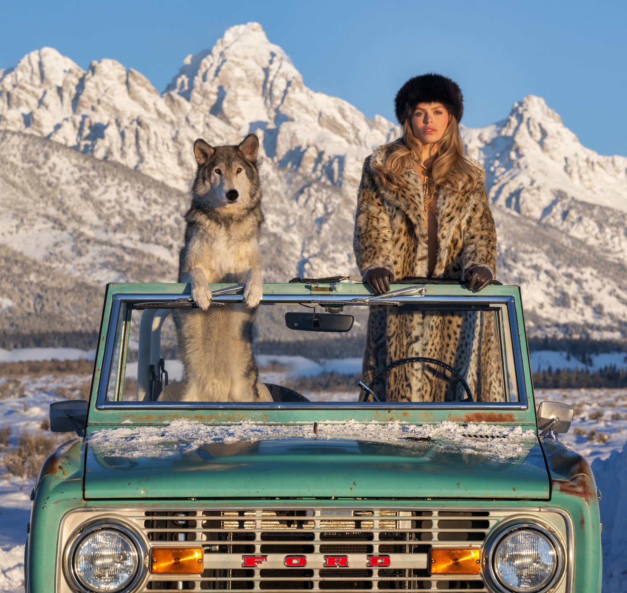 The Grand Tetons (Colour) by David Yarrow, limited edition photography