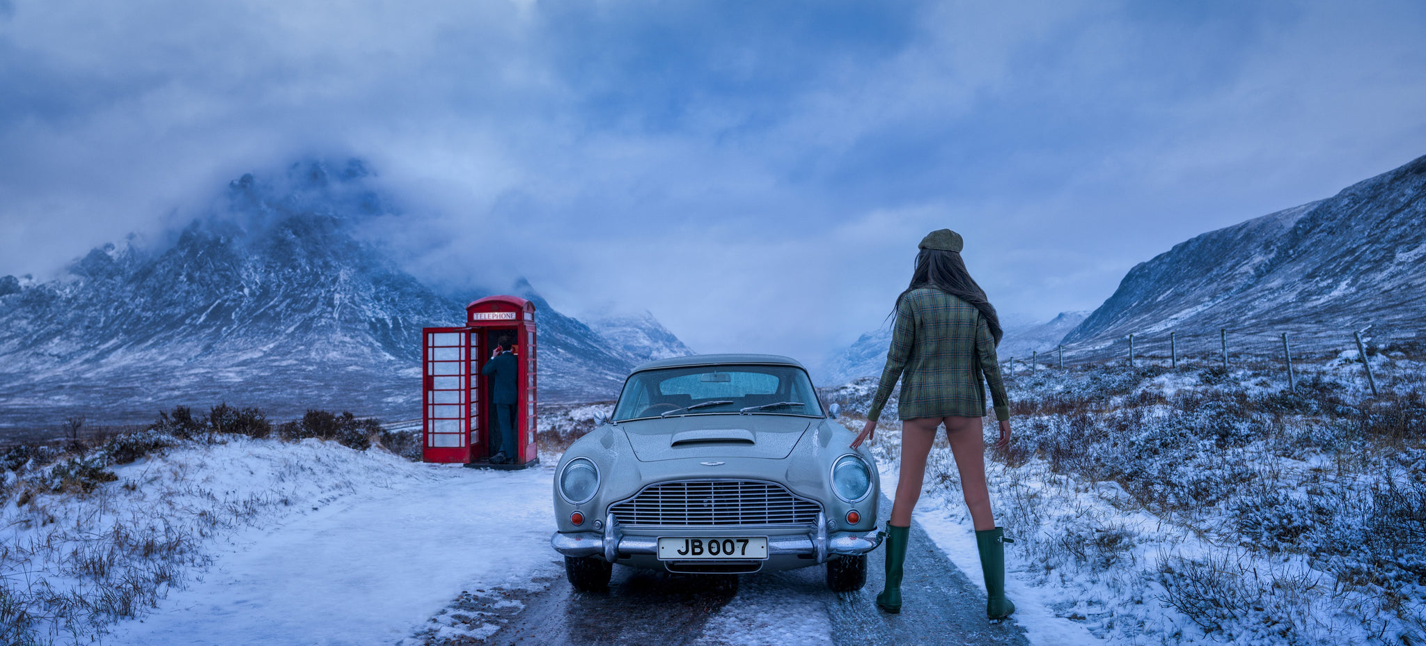 007 (Colour) by David Yarrow, limited edition photography
