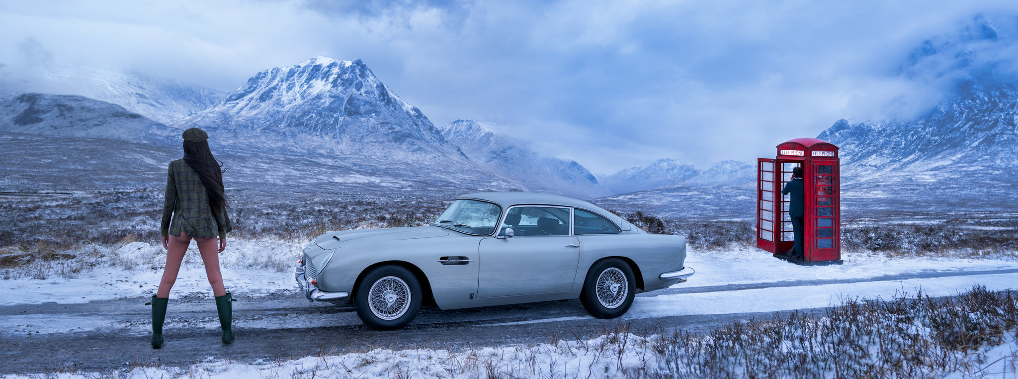 Bond (Colour) by David Yarrow, limited edition photography