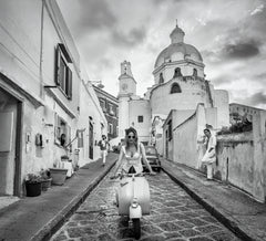 The Girl on the Vespa by David Yarrow, limited edition photography