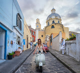 The Girl on the Vespa (Colour)