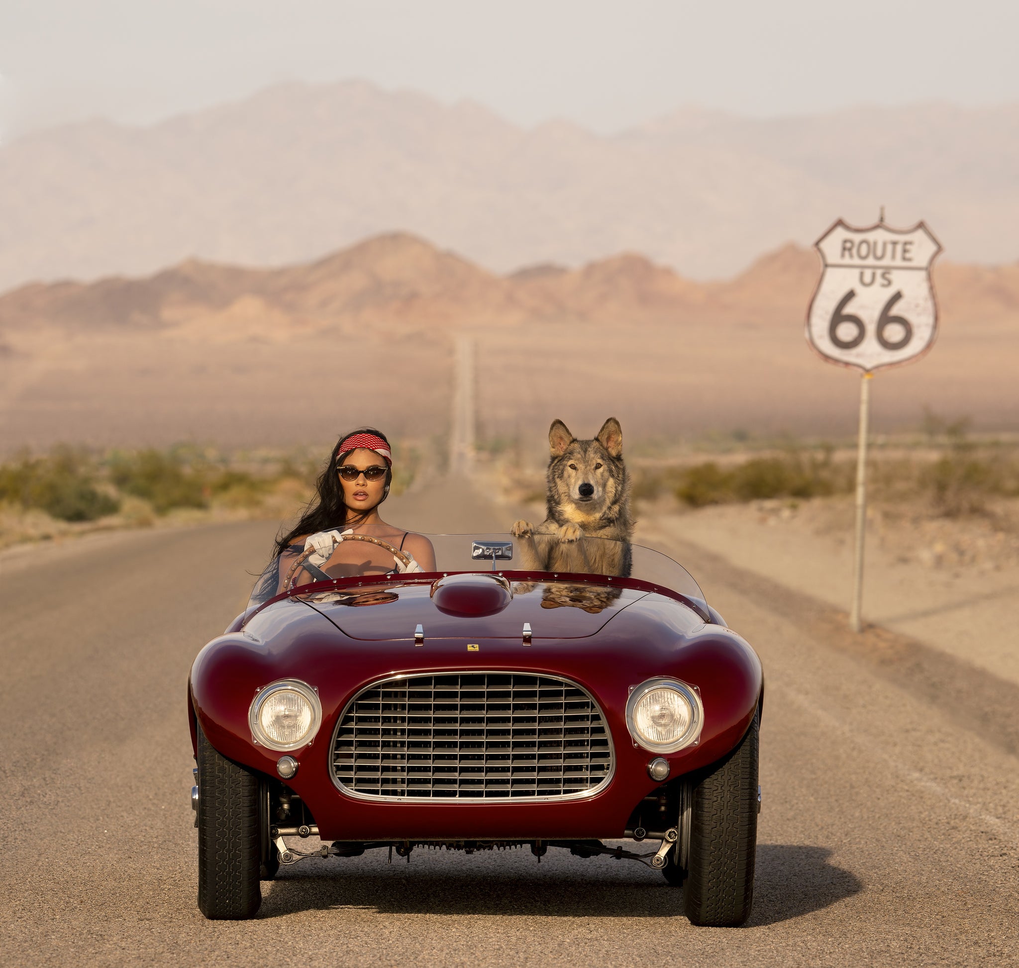 Ferrari (Colour) by David Yarrow, limited edition photography
