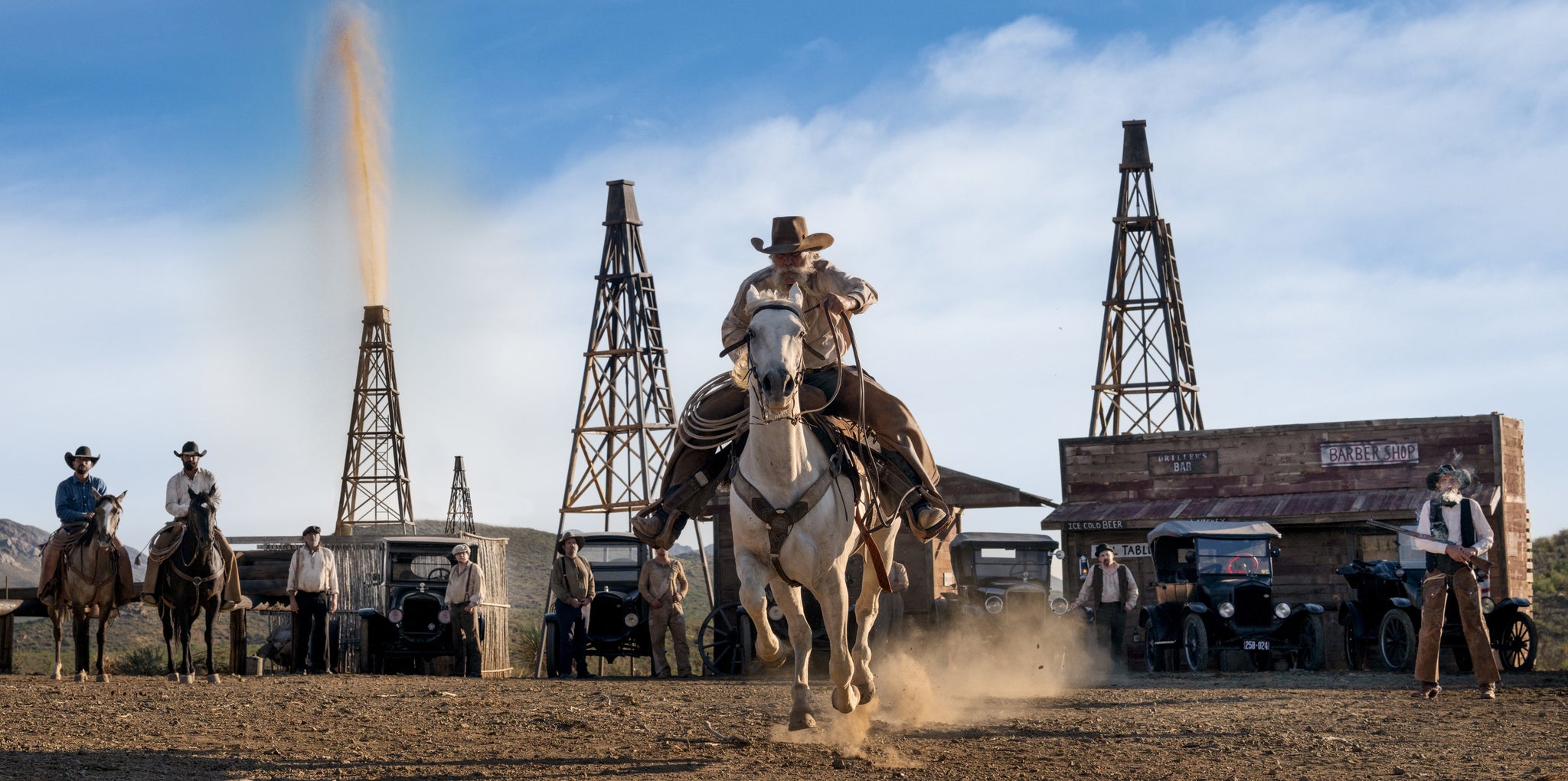 The Gusher Age (Colour) by David Yarrow, limited edition photography
