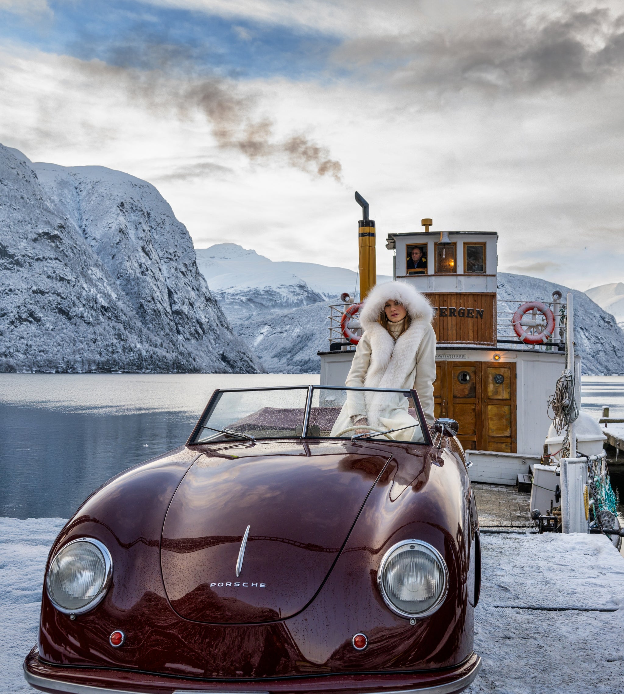 A Winter Journey (Colour) by David Yarrow, limited edition photography