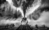 The Train Robbery (B&W)