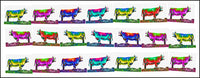 The Sparkling Alps Icons Nr. 5 - Three Times Seven Cows