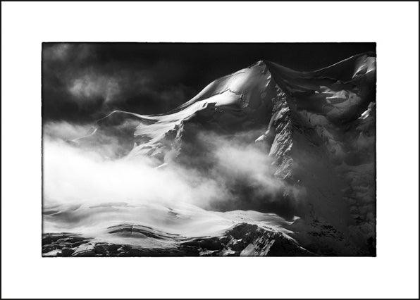Schnee Nr. 16, Close To Piz Palü by Stefano Zardini, limited edition photography
