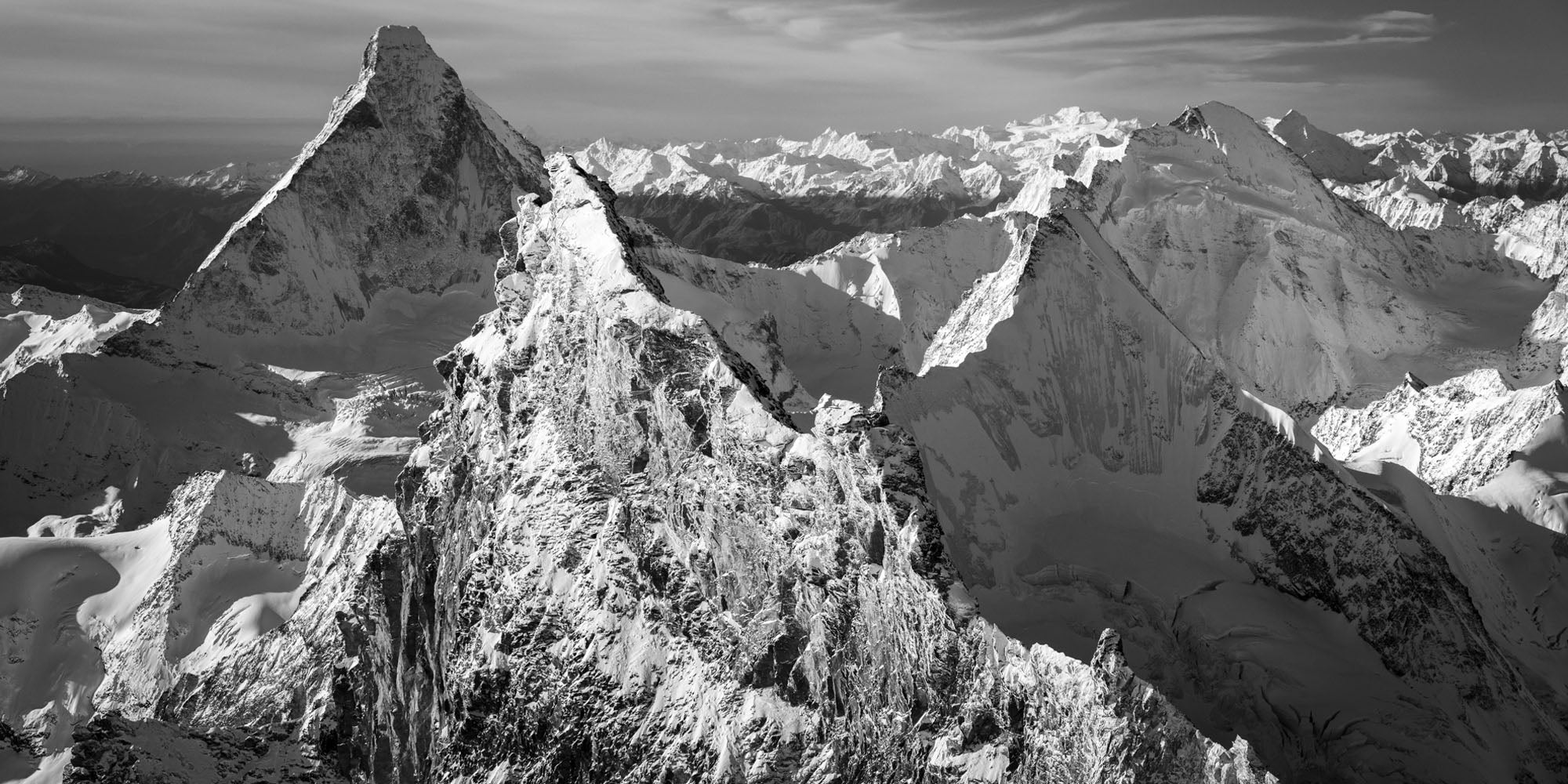 Zinalrothhorn, Summit, Panorama, Switzerland - Petra Gut Contemporary AG Thomas Crauwels