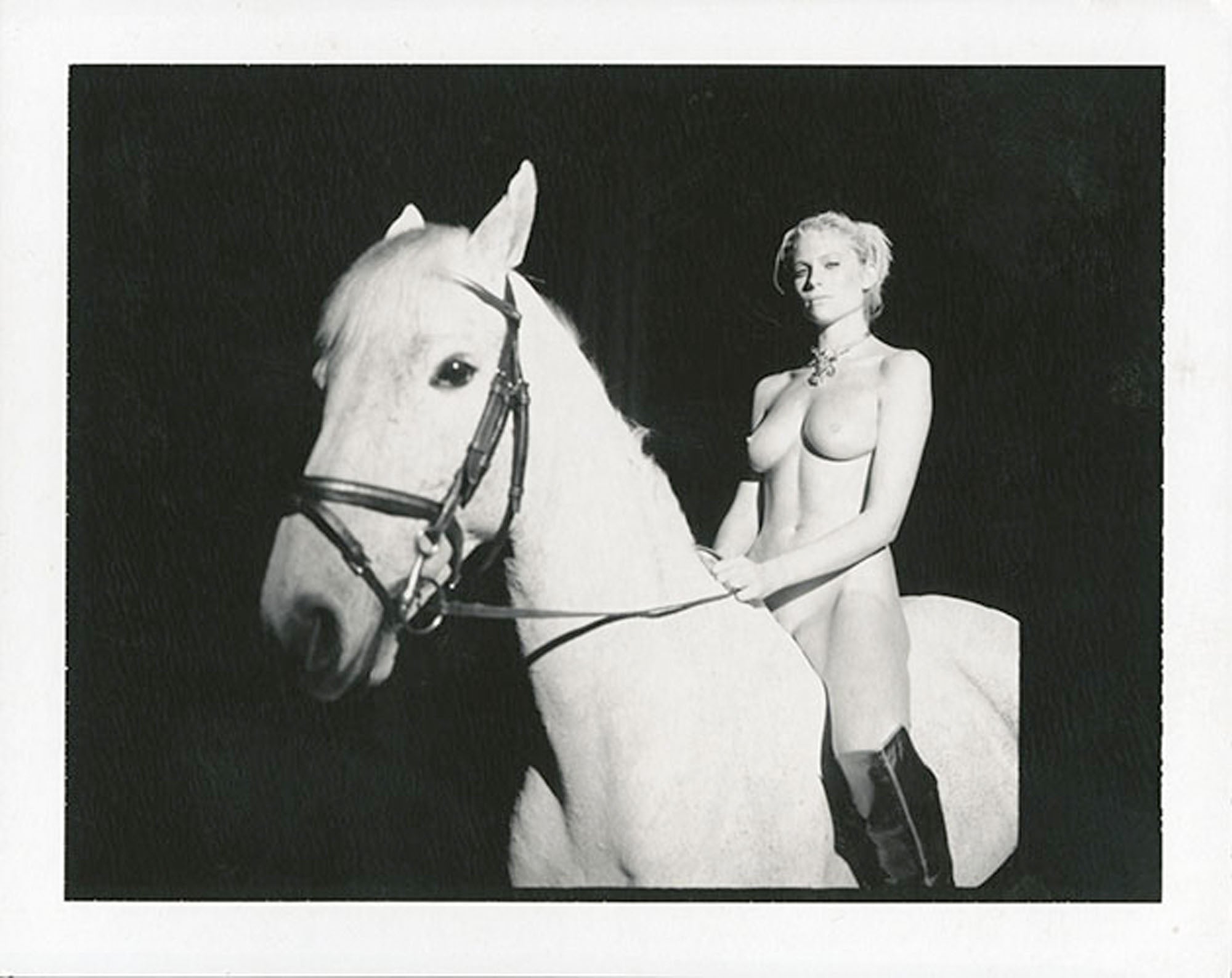 Unique archival polaroid No 18 - Petra Gut Contemporary AG Rankin