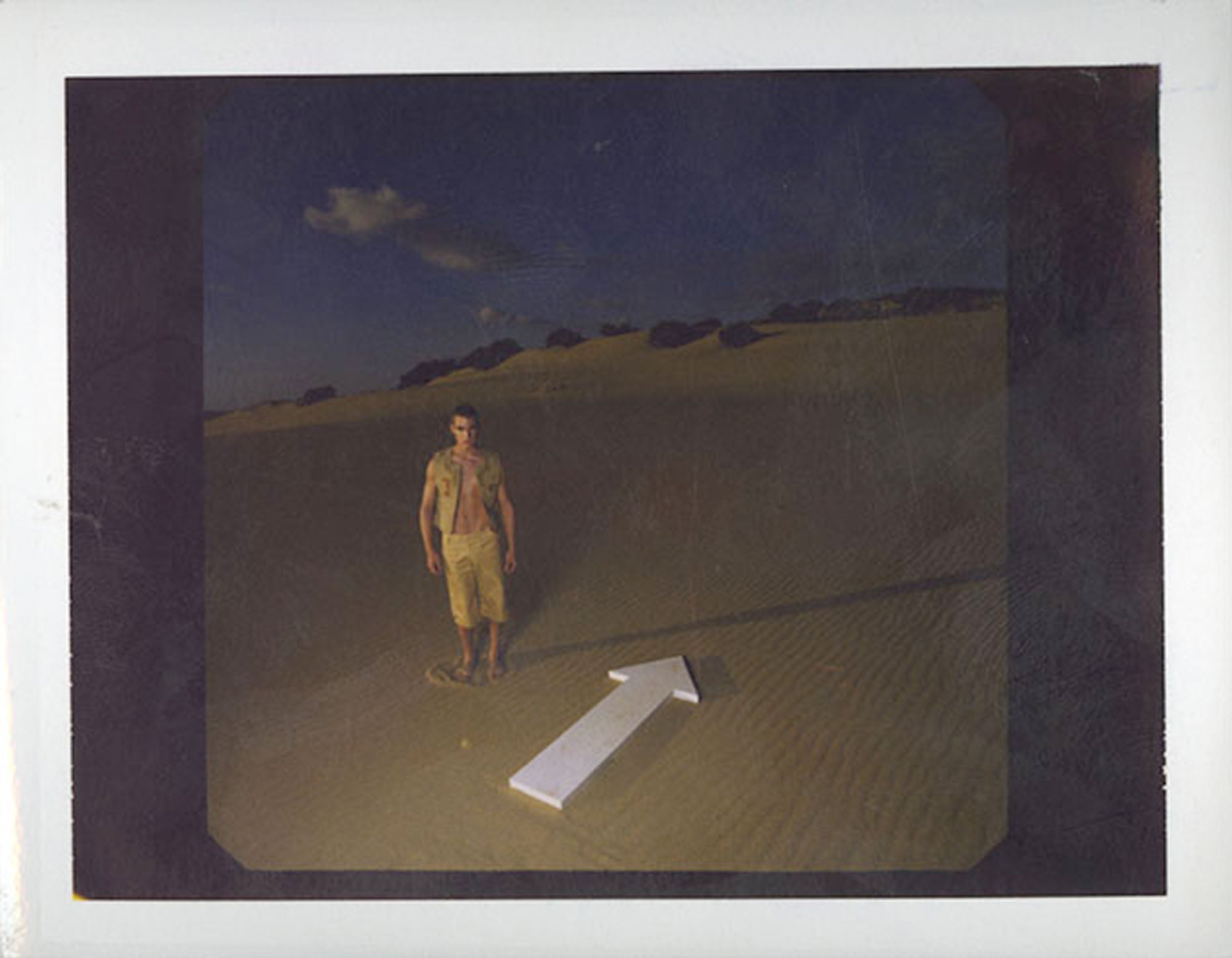 Unique archival polaroid No 27 - Petra Gut Contemporary AG Rankin